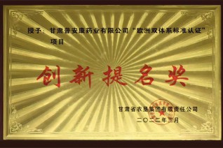 创新提名奖